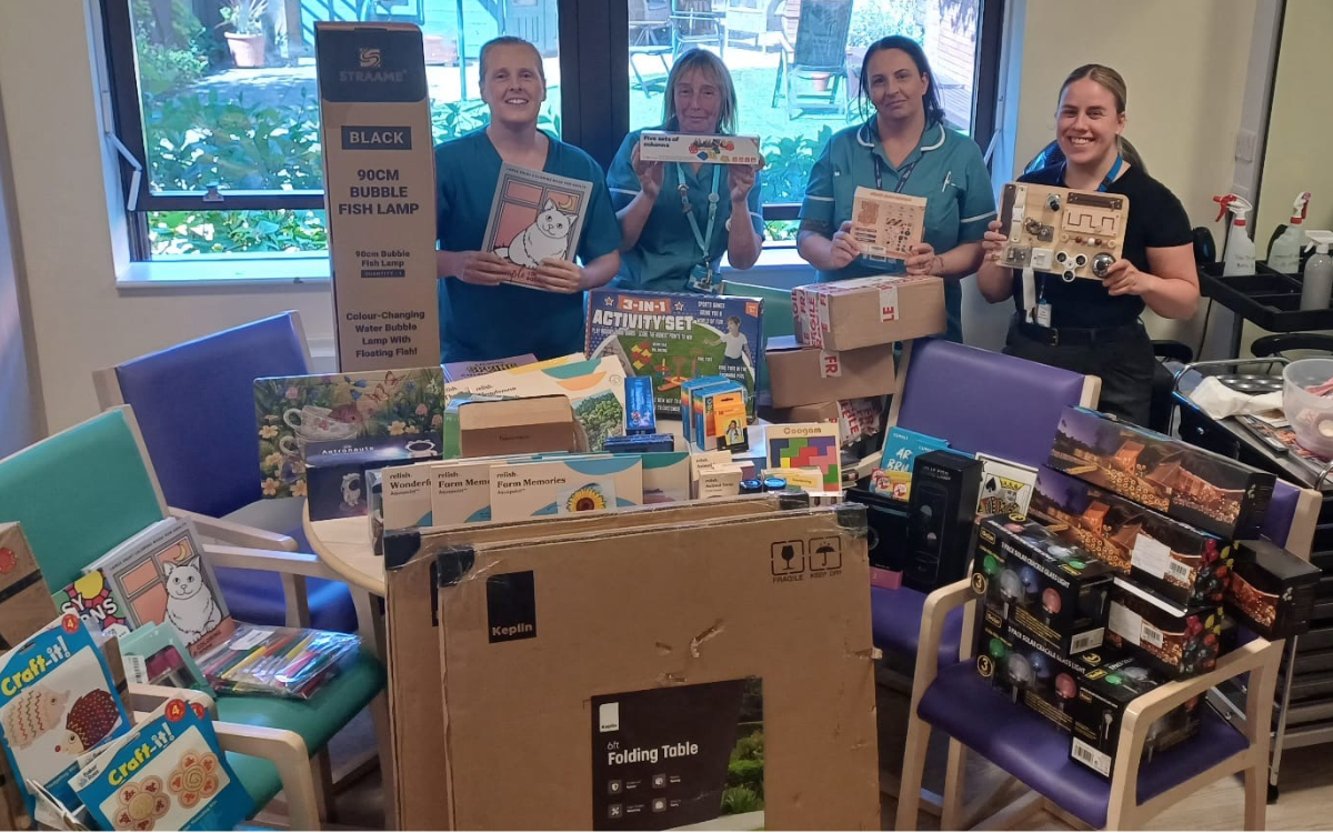 Donation boosts hospital experience for patients