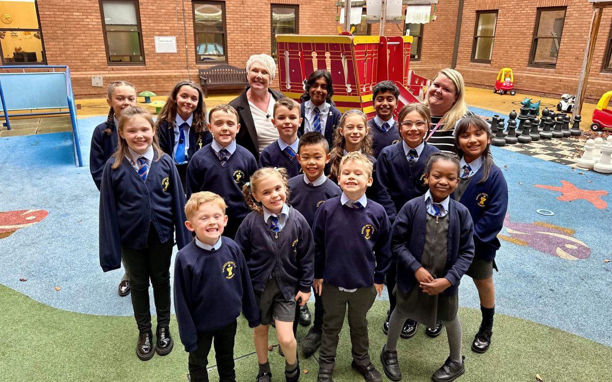 Raising community spirit: Local primary school supports hospital charity